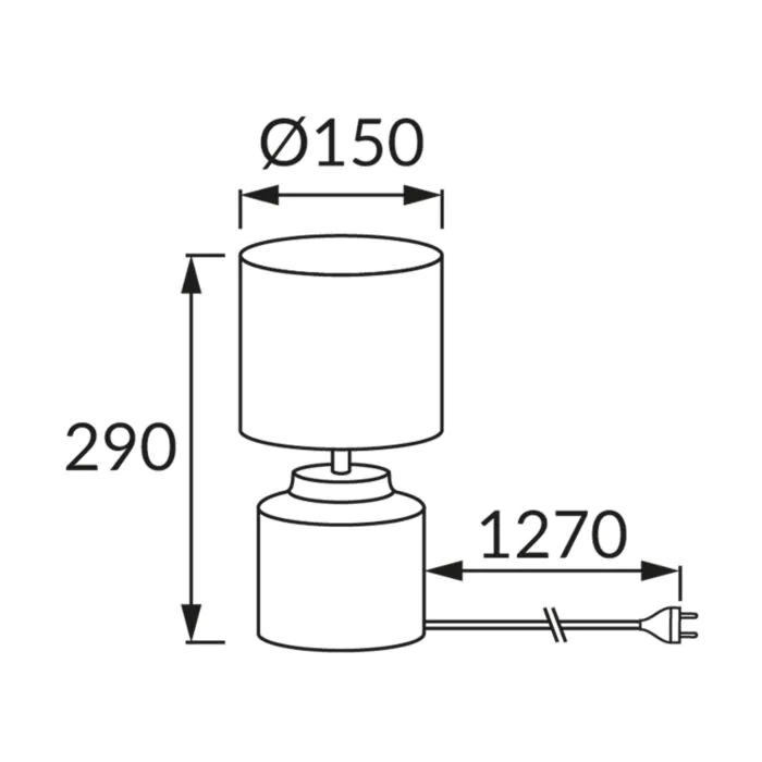 Lampka stołowa Struhm 03787