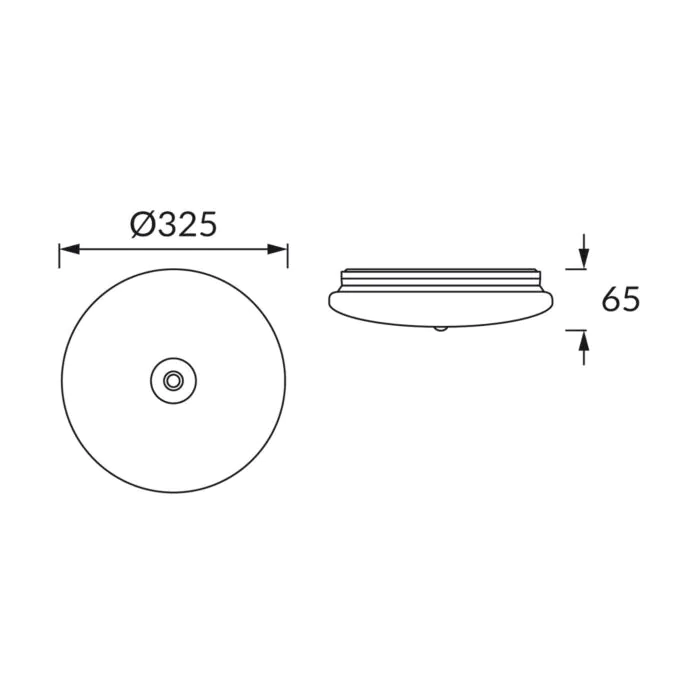 Plafon sufitowy, Plafon z czujnikiem ruchu Struhm 04532