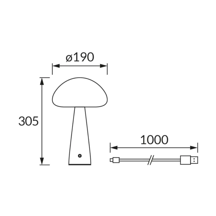 Lampka stołowa Struhm 04630