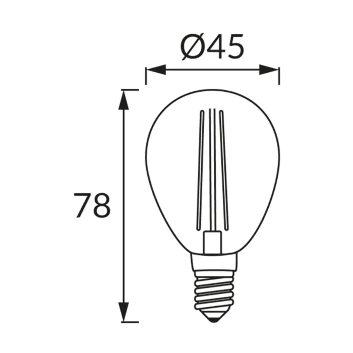 Żarówka dekoracyjna LED Struhm 04482