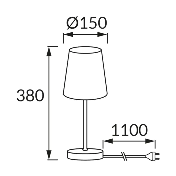 Lampka stołowa Struhm 04829