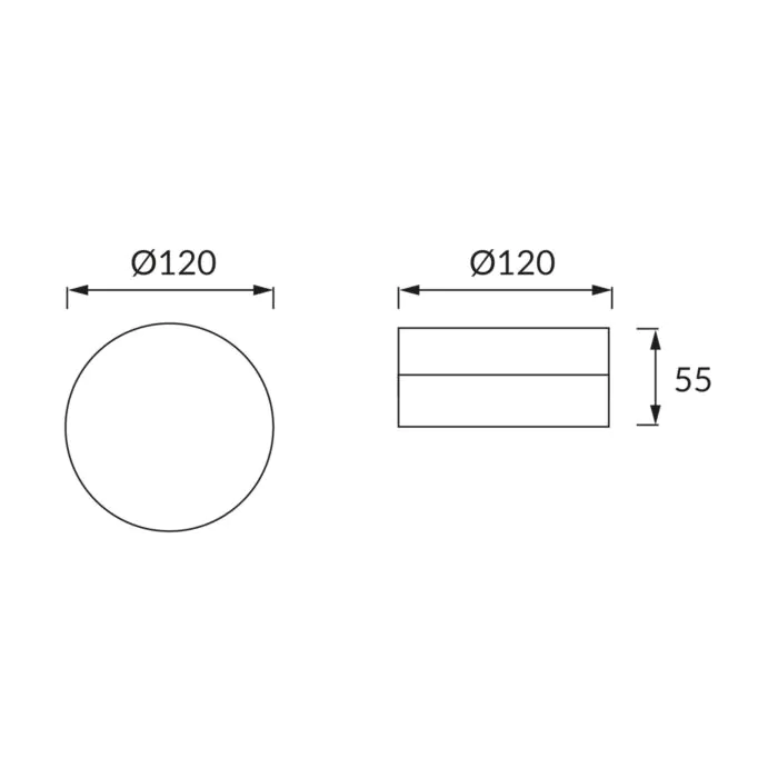 Plafon sufitowy Struhm 03086