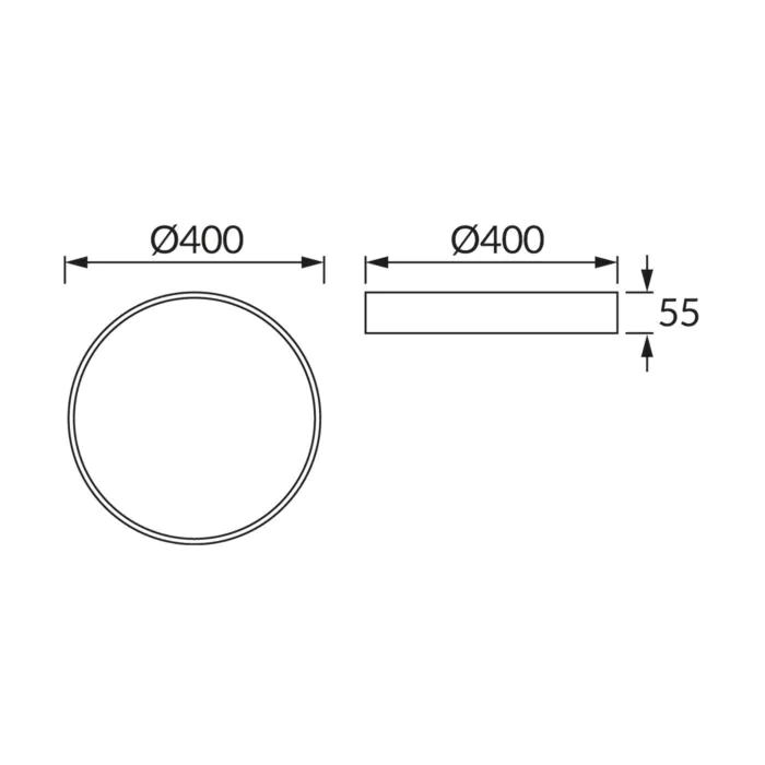 Plafon sufitowy Struhm 04090