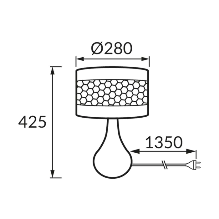 Lampka stołowa Struhm 03804