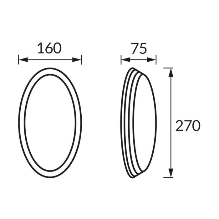 Plafon sufitowy Struhm 04313