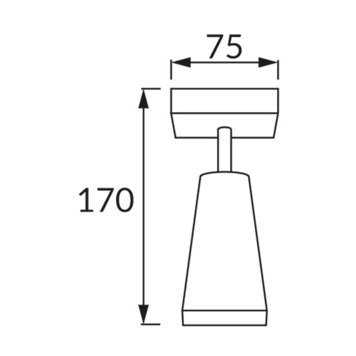 Kinkiet, Oprawa sufitowa Struhm 04142