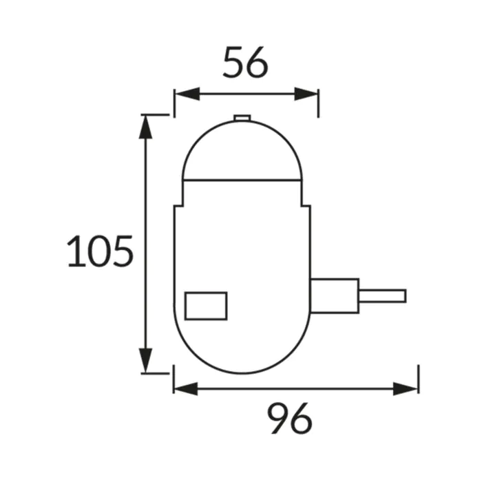 Lampka wtykowa Struhm 03898