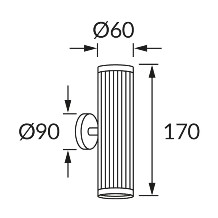 Kinkiet, Lampa ścienna Struhm 04205