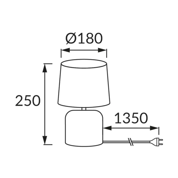 Lampka stołowa Struhm 04102