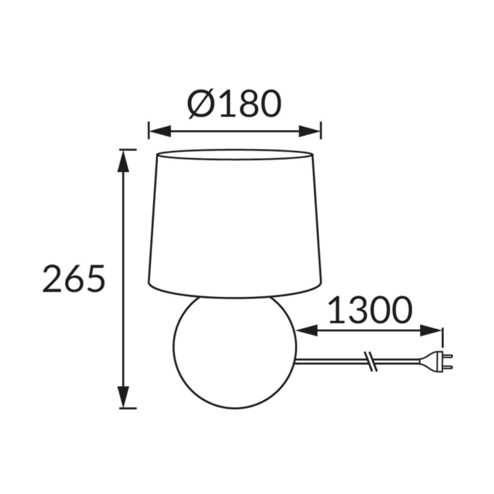 Lampka stołowa Struhm 00003