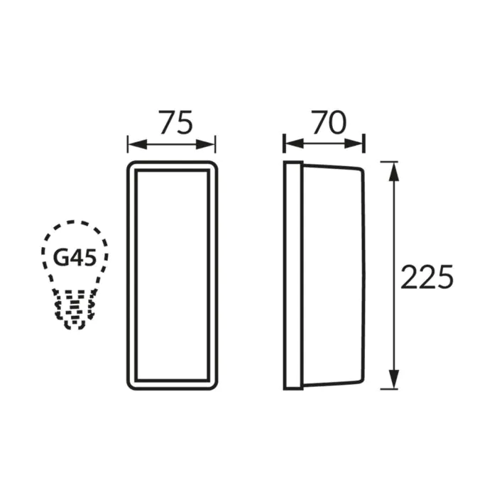 Plafon sufitowy Struhm 04314