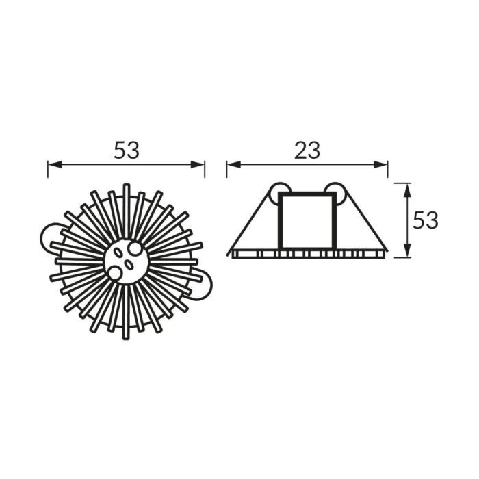 Oprawa downlight, Oprawa wpuszczana Struhm 01277