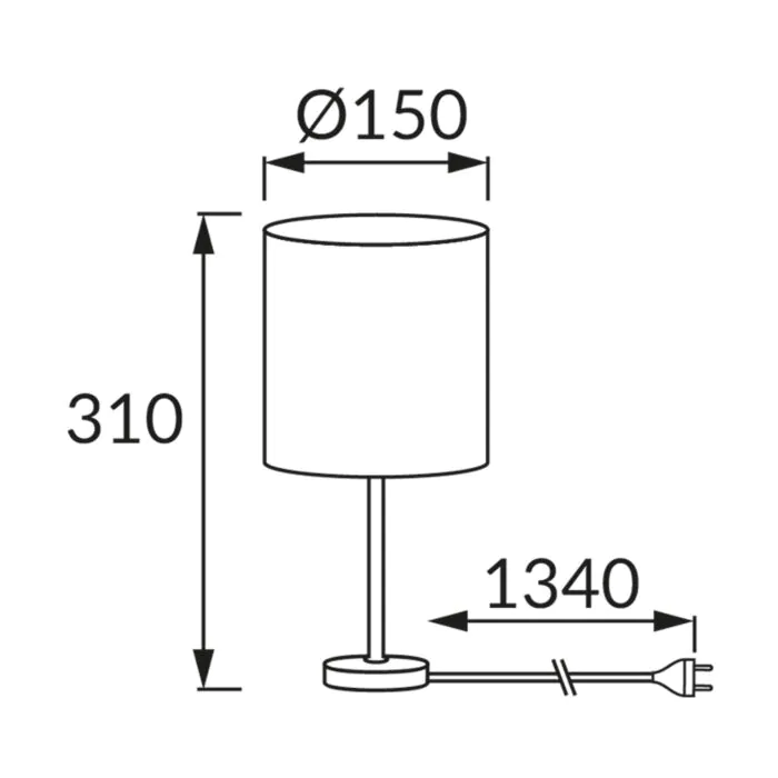 Lampka stołowa Struhm 03650