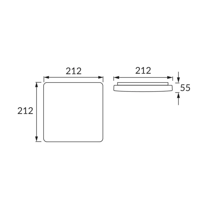 Plafon sufitowy Struhm 03918