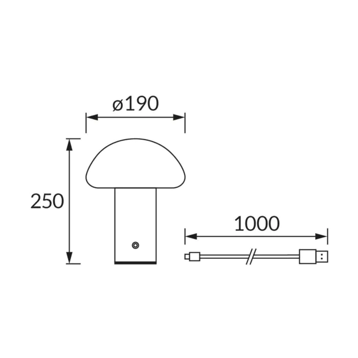 Lampka stołowa Struhm 04629