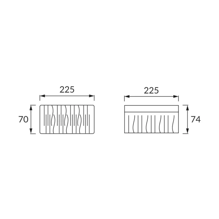 Plafon sufitowy Struhm 02369