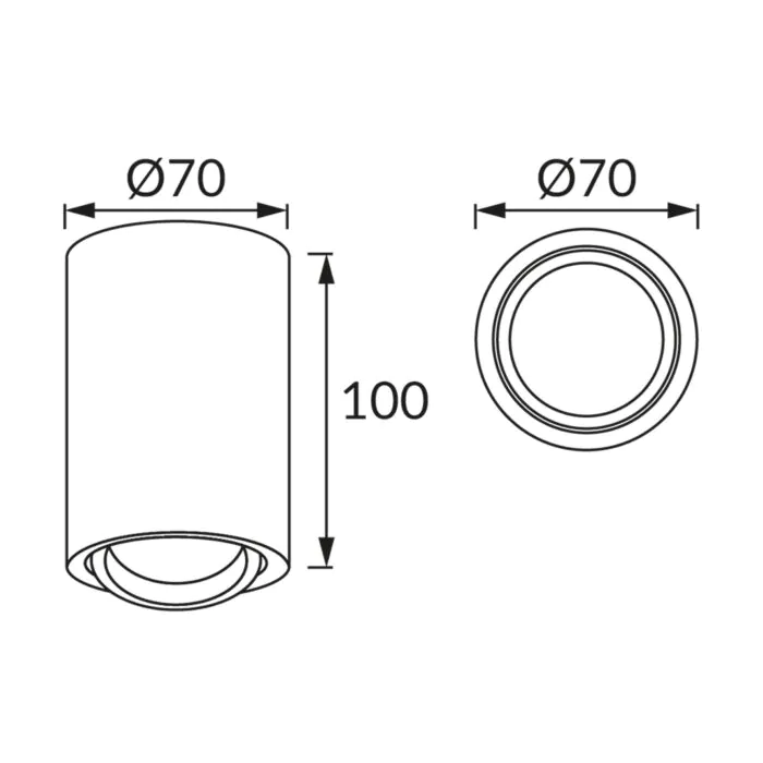 Oprawa downlight Struhm 04027