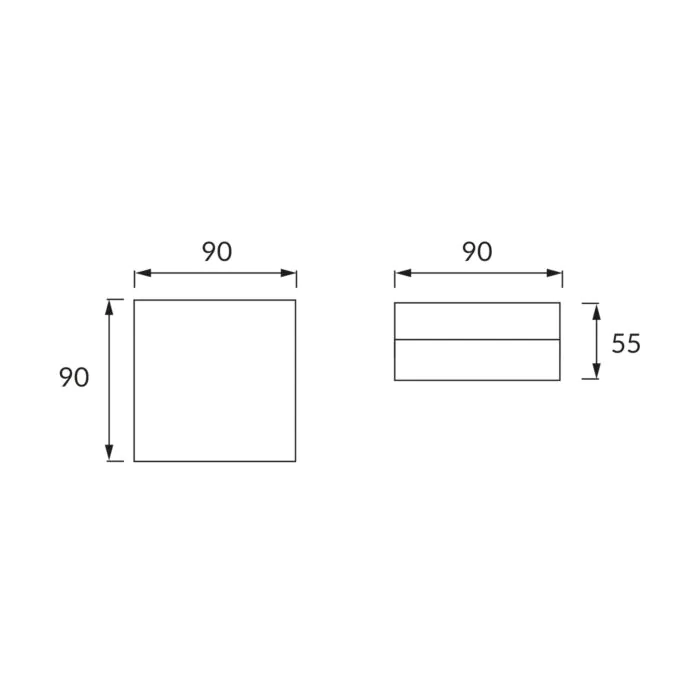 Plafon sufitowy Struhm 03089