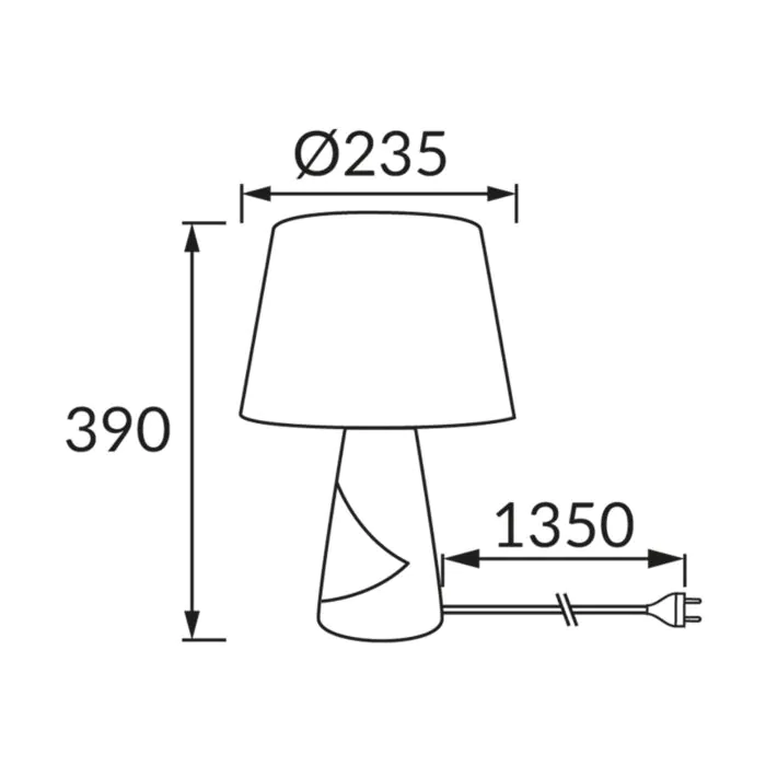 Lampka stołowa Struhm 03963
