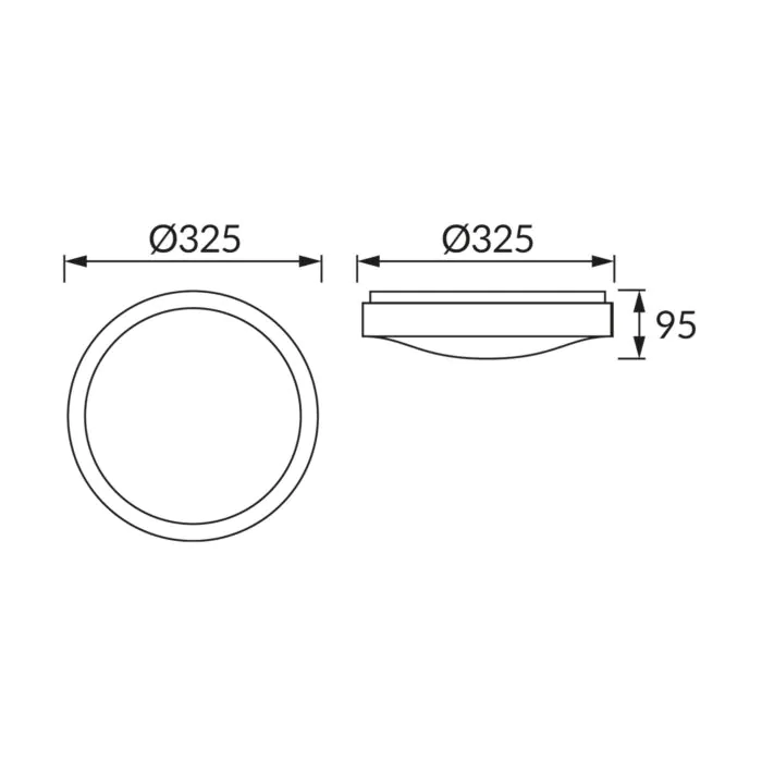 Plafon sufitowy Struhm 03563