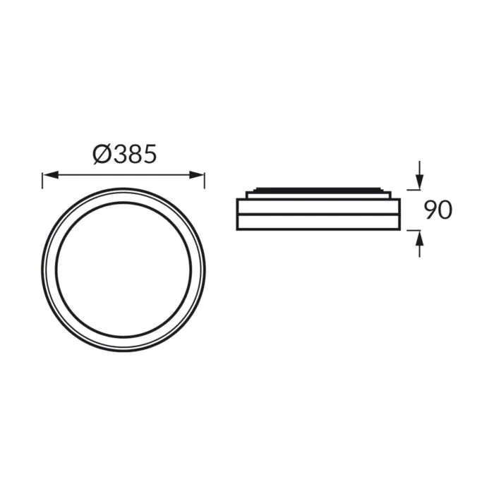 Plafon sufitowy Struhm 04786