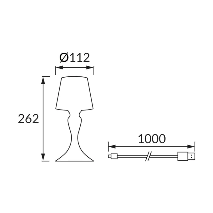 Lampka stołowa Struhm 04413