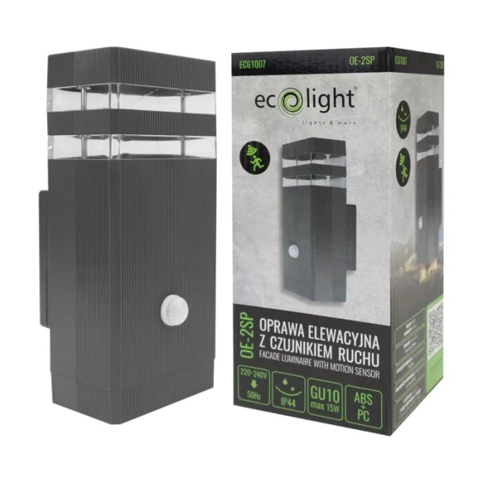 Oprawa elewacyjna, Kinkiet Eco Light EC61007