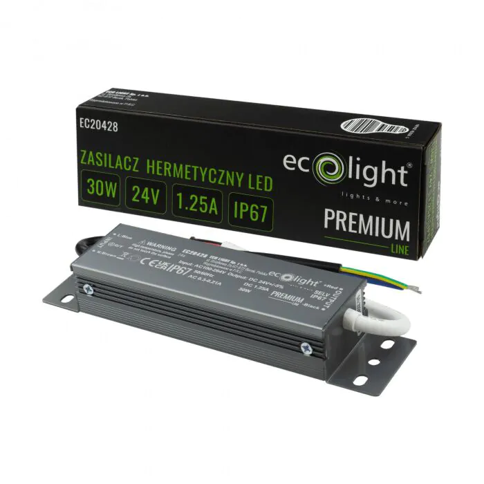 Zasilacz LED hermetyczny Eco Light EC20428