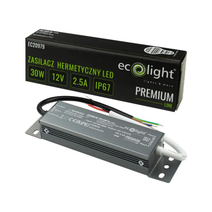 Zasilacz LED hermetyczny Eco Light EC20979