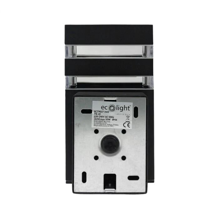 Oprawa elewacyjna, Kinkiet Eco Light EC79027