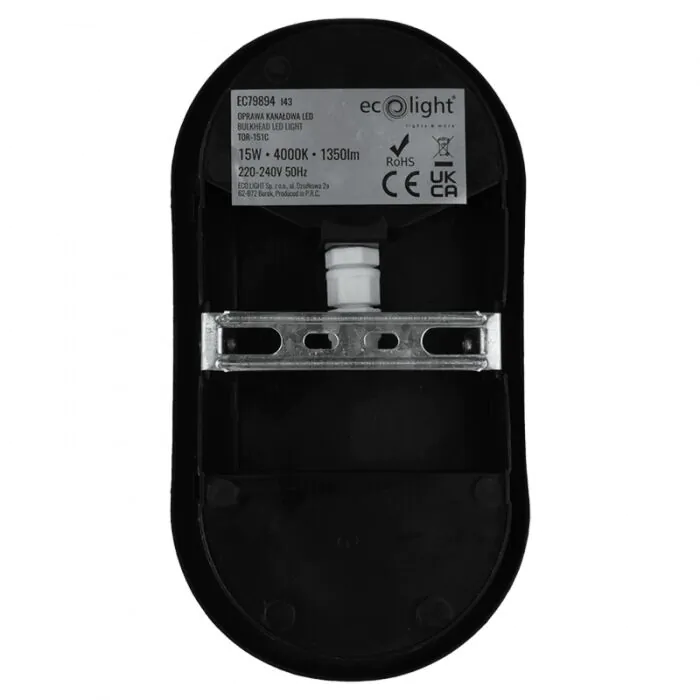 Plafon sufitowy, Plafon ścienny, Oprawa kanałowa, Oprawa elewacyjna Eco Light EC79894