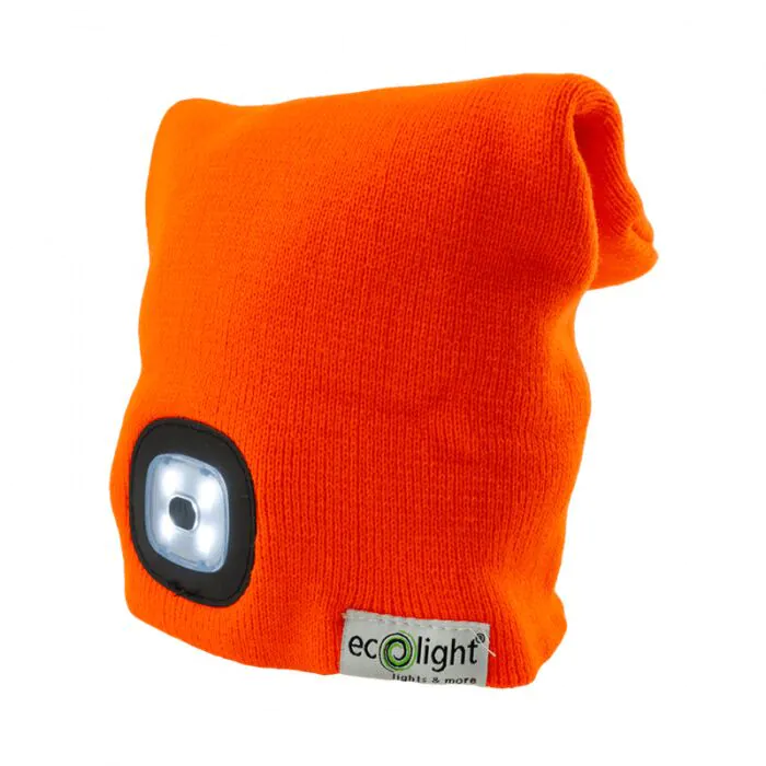 Czapka z latarką Eco Light EC20589