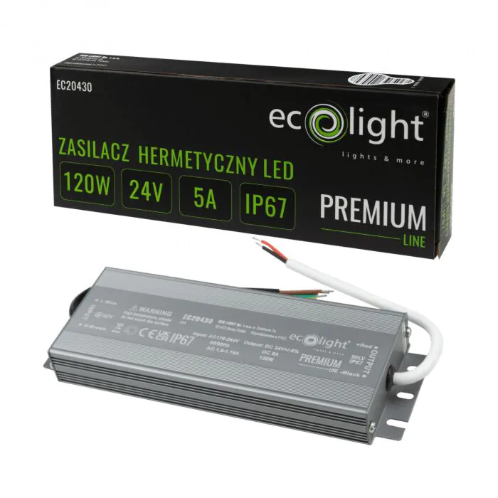 Zasilacz LED hermetyczny Eco Light EC20430