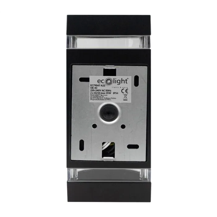Oprawa elewacyjna, Kinkiet Eco Light EC79047