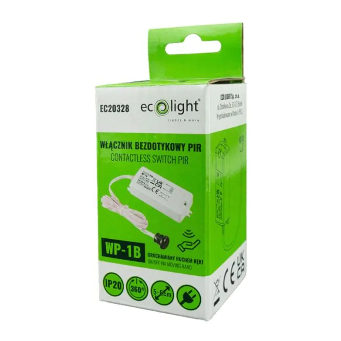 Włącznik meblowy, Włącznik bezdotykowy Eco Light EC20328