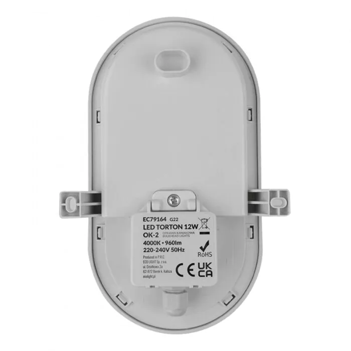 Plafon sufitowy, Plafon ścienny, Oprawa kanałowa, Oprawa elewacyjna Eco Light EC79164