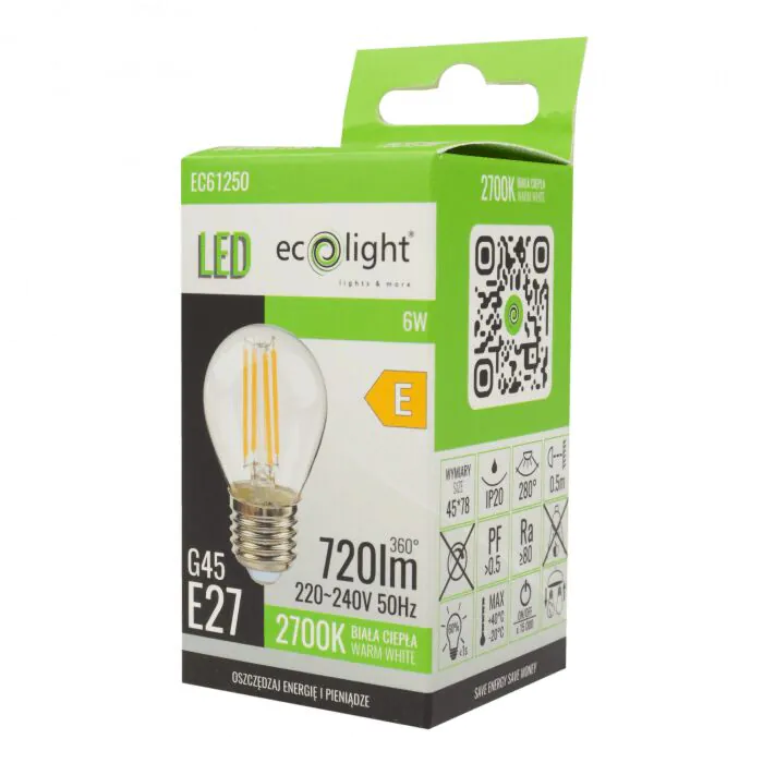 Żarówka dekoracyjna LED Eco Light EC61250