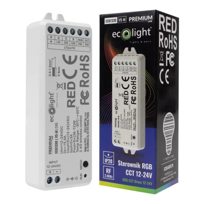 Sterownik do taśm LED Eco Light EC61330