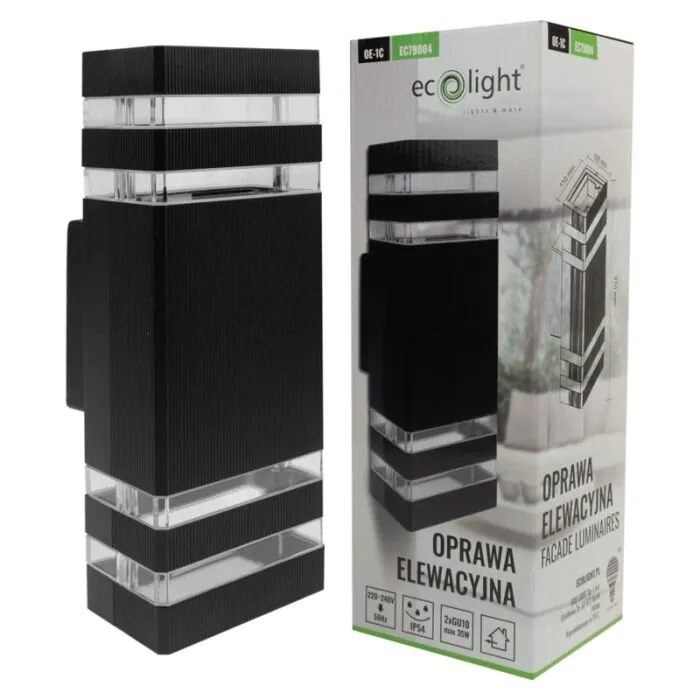 Oprawa elewacyjna, Kinkiet Eco Light EC79004