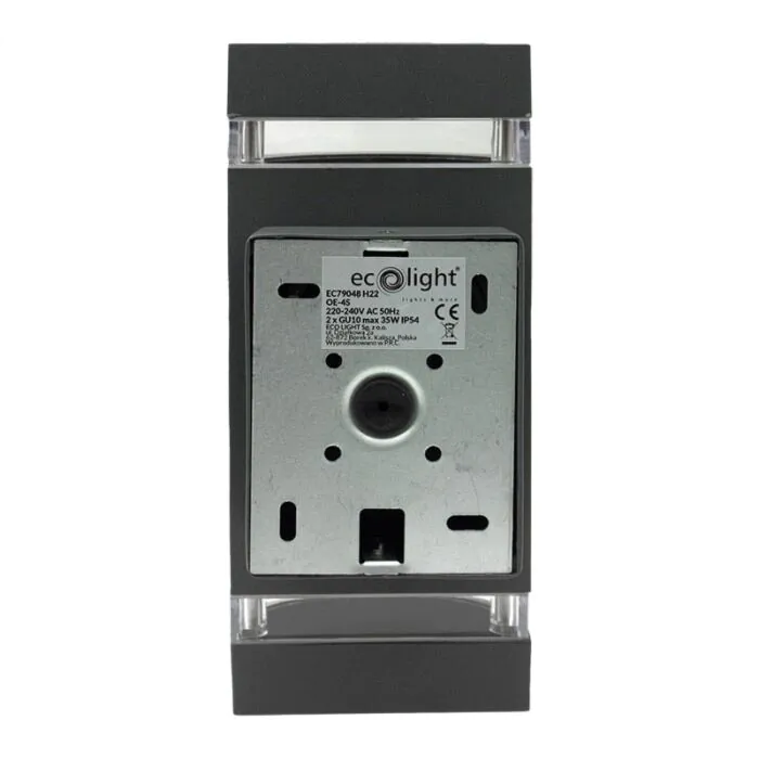 Oprawa elewacyjna, Kinkiet Eco Light EC79048