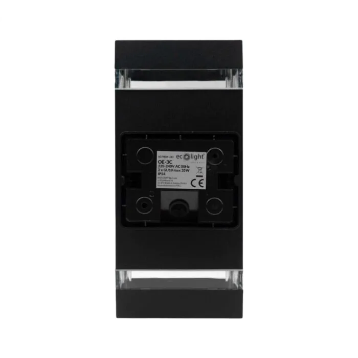 Oprawa elewacyjna, Kinkiet Eco Light EC79034