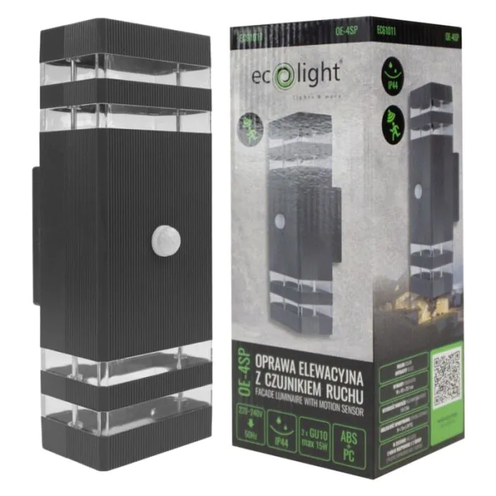 Oprawa elewacyjna, Kinkiet Eco Light EC61011