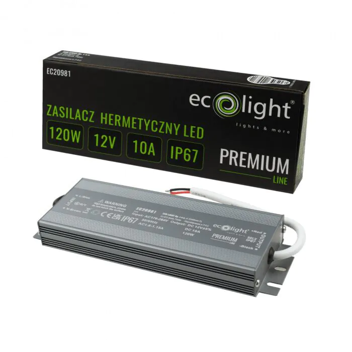 Zasilacz LED hermetyczny Eco Light EC20981