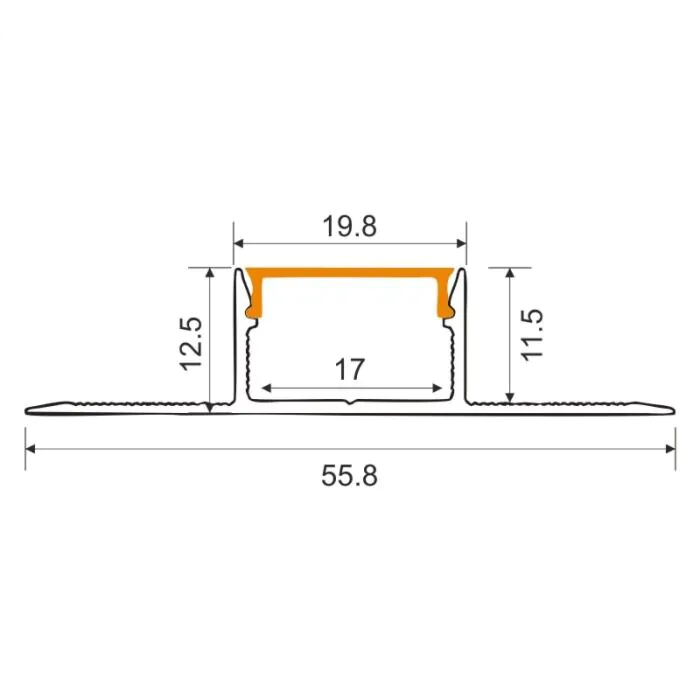 Profil do taśm LED Eco Light EC20958