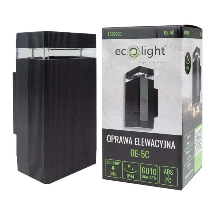Oprawa elewacyjna, Kinkiet Eco Light EC61000