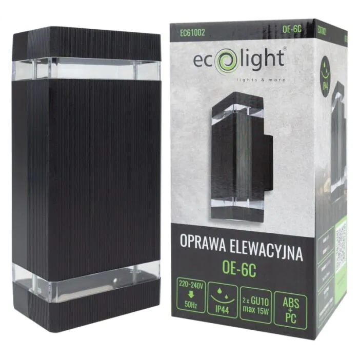 Oprawa elewacyjna, Kinkiet Eco Light EC61002
