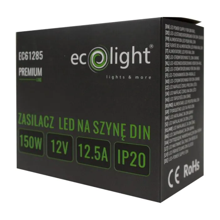 Zasilacz LED na szynę Eco Light EC61285