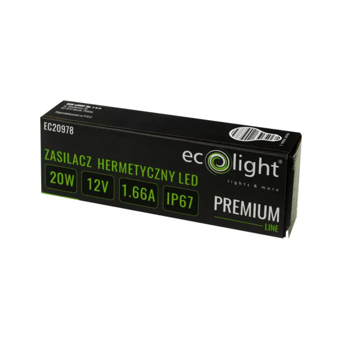 Zasilacz LED hermetyczny Eco Light EC20978
