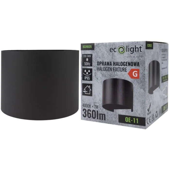 Oprawa elewacyjna, Kinkiet Eco Light EC20525