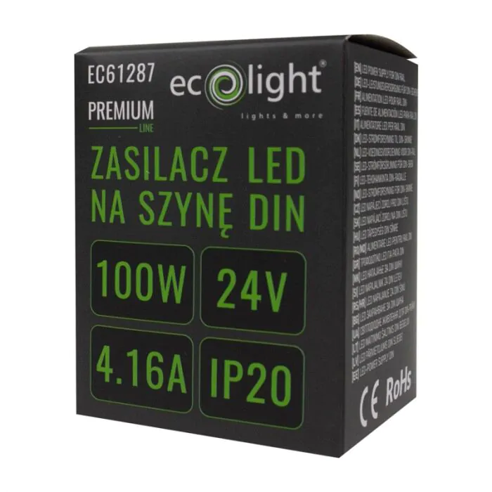Zasilacz LED na szynę Eco Light EC61287